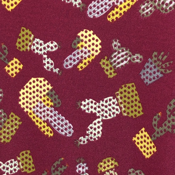 LuLaRoe Cactus Print Irma Tunic Shirt - Picture 3 of 8